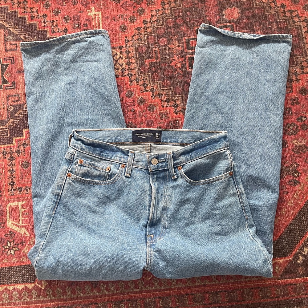 abercrombie baggy jeans men’s